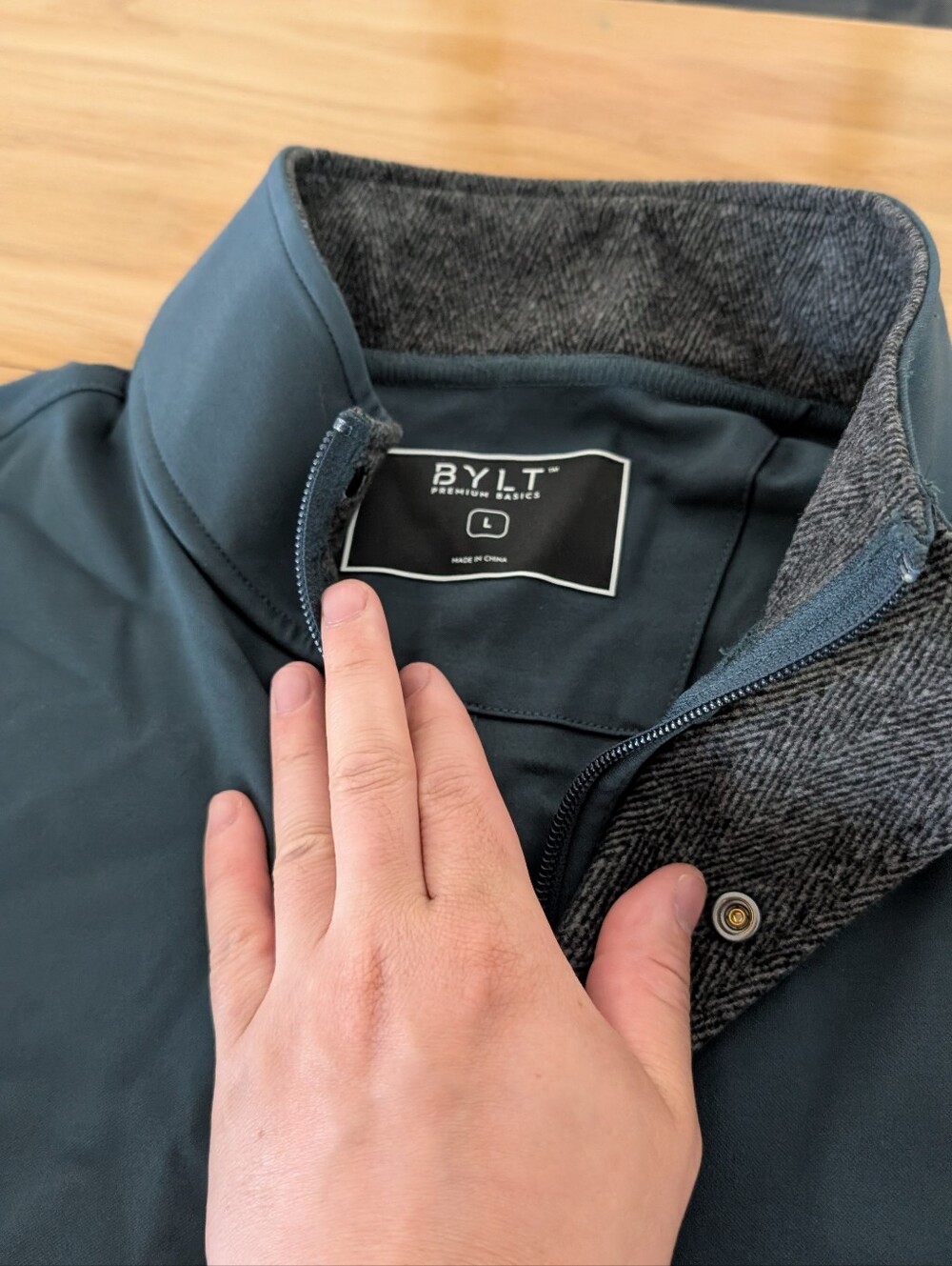 BYLT Basics Fairway Pull Over Deep Pacific